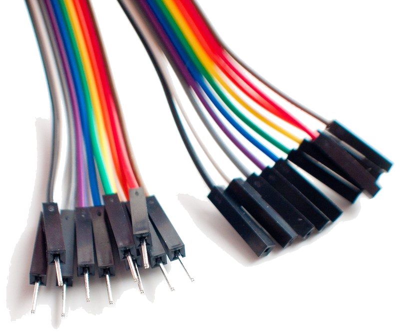 Dupont male-female jumper wires